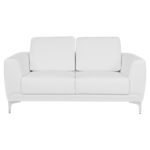 ΚΑΝΑΠΕΣ 2ΘΕΣΙΟΣ KΕΝΖΙΕ HM3121.22 ΜΕ ΛΕΥΚΟ PU 142x81x81 εκ. - Image 3