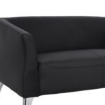 ΚΑΝΑΠΕΣ 2ΘΕΣΙΟΣ KIANA HM3122.21 ΜΕ ΜΑΥΡΟ PU 130x75x71 εκ. - Image 5