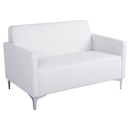 Αγόρασε ΚΑΝΑΠΕΣ 2ΘΕΣΙΟΣ NELLIE HM3159.22 ΜΕ ΛΕΥΚΟ PU 113x71x71Υ εκ. σε μοναδική τιμή στο clickforshop.gr