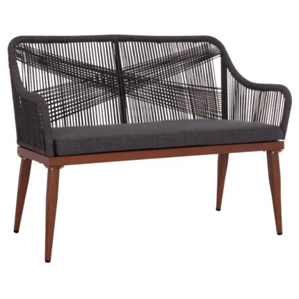 Αγόρασε ΚΑΝΑΠΕΣ 2ΘΕΣΙΟΣ MYRTIA HM5550.11 AΛΟΥΜΙΝΙΟ ΚΑΦΕ--ΑΝΘΡΑΚΙ P.E. ΣΧΟΙΝΙ 123x61x90Υεκ σε μοναδική τιμή στο clickforshop.gr