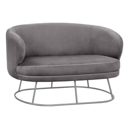 Αγόρασε ΚΑΝΑΠΕΣ 2ΘΕΣΙΟΣ ARIEN HM8492.01 ΑΠΟ ΒΕΛΟΥΔΟ ΓΚΡΙ ΜΕ ΑΣΗΜΙ ΒΑΣΗ 125Χ80Χ84Υ εκ. σε μοναδική τιμή στο clickforshop.gr