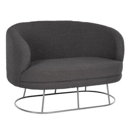 Αγόρασε ΚΑΝΑΠΕΣ 2ΘΕΣΙΟΣ ARIEN HM8492.21 ΓΚΡΙ ΜΠΟΥΚΛΕ ΜΕ ΑΣΗΜΙ ΒΑΣΗ 130X75X85Yεκ. σε μοναδική τιμή στο clickforshop.gr