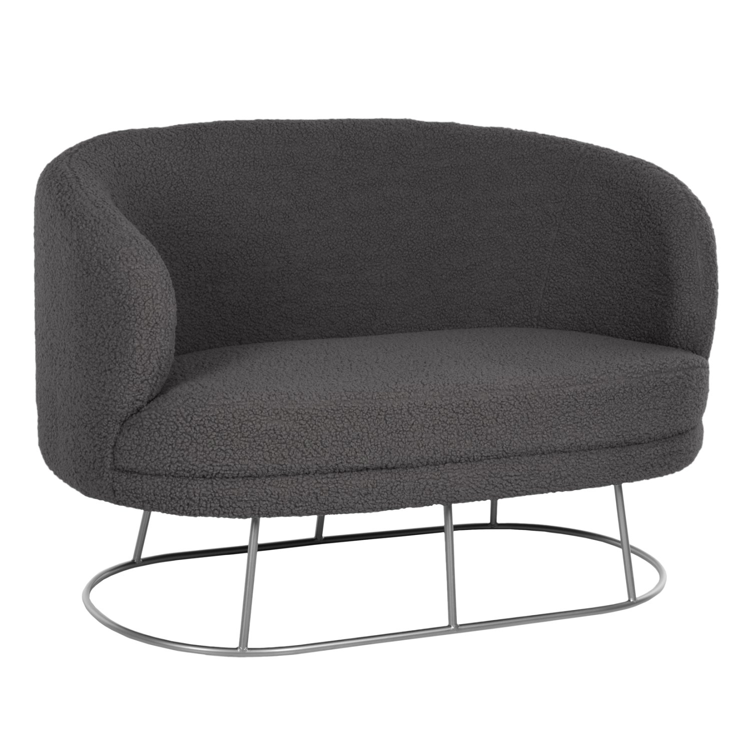 ΚΑΝΑΠΕΣ 2ΘΕΣΙΟΣ ARIEN HM8492.21 ΓΚΡΙ ΜΠΟΥΚΛΕ ΜΕ ΑΣΗΜΙ ΒΑΣΗ 130X75X85Yεκ. Αγόρασε ΚΑΝΑΠΕΣ 2ΘΕΣΙΟΣ ARIEN HM8492.21 ΓΚΡΙ ΜΠΟΥΚΛΕ ΜΕ ΑΣΗΜΙ ΒΑΣΗ 130X75X85Yεκ. σε μοναδική τιμή στο clickforshop.gr