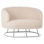 Αγόρασε ΚΑΝΑΠΕΣ 2ΘΕΣΙΟΣ ARIEN HM8492.23 ΑΠΟ ΛΕΥΚΟ ΜΠΟΥΚΛΕ ΜΕ ΑΣΗΜΙ ΒΑΣΗ 125X80X84Y εκ. σε μοναδική τιμή στο clickforshop.gr