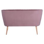 ΚΑΝΑΠΕΣ ANDY 2ΘΕΣΙΟΣ ΣΑΠΙΟ ΜΗΛΟ ΒΕΛΟΥΔΟ HM8401.02 128x70x77Υ εκ. - Image 5