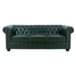 ΚΑΝΑΠΕΣ 3ΘΕΣΙΟΣ T.CHESTERFIELD HM3009.08 ΤΕΧΝΟΔΕΡΜΑ ΚΥΠΑΡΙΣΣΙ 208x90x73 εκ. - Image 3