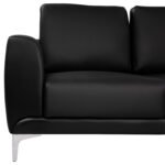 ΚΑΝΑΠΕΣ 3ΘΕΣΙΟΣ KENZIE HM3121.31 ΜΕ ΜΑΥΡΟ PU 190x81x81 εκ. - Image 5