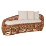 Αγόρασε ΚΑΝΑΠΕΣ-ΑΝΑΚΛΙΝΤΡΟ LANTRY HM5991 ΦΥΣΙΚΟ RATTAN- ΛΕΥΚΑ ΜΑΞΙΛΑΡΙΑ 215x60x78Yεκ. σε μοναδική τιμή στο clickforshop.gr