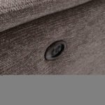 ΚΑΝΑΠΕΣ ΑΡΙΣΤΕΡΗ ΓΩΝΙΑ-ΑΝΑΚΛΙΣΗ & ΑΠΟΘ.ΧΩΡΟΣ-RESTRO HM3339.02L ΜΠΕΖ ΥΦΑΣΜΑ 284x224x76Υεκ - Image 5