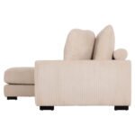 ΚΑΝΑΠΕΣ ΑΡΙΣΤΕΡΗ ΓΩΝΙΑ CRANFIELD HM3287.02L ΜΠΕΖ ΡΙΓΕ ΥΦΑΣΜΑ 315x167(γωνία)x67Υεκ. - Image 4