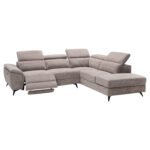 Αγόρασε ΚΑΝΑΠΕΣ ΔΕΞΙΑ ΓΩΝΙΑ-ΑΝΑΚΛΙΣΗ & ΑΠΟΘ.ΧΩΡΟΣ-RESTRO HM3339.02R ΜΠΕΖ ΥΦΑΣΜΑ 284x224x76Υ σε μοναδική τιμή στο clickforshop.gr