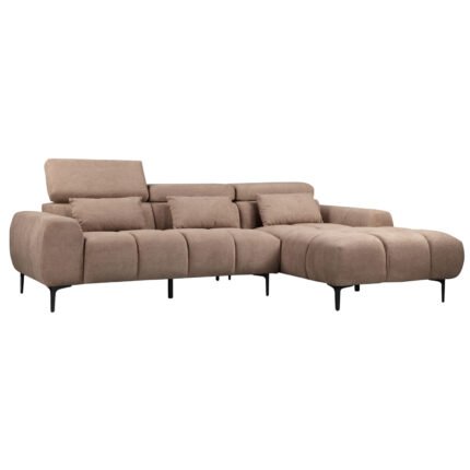 Αγόρασε ΚΑΝΑΠΕΣ ΔΕΞΙΑ ΓΩΝΙΑ DIVYA HM3267.01R ΣΥΝΘ.SUEDE ΑΝΟΙΧΤΟ ΚΑΦΕ 264x175x99Υεκ. σε μοναδική τιμή στο clickforshop.gr