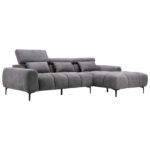 Αγόρασε ΚΑΝΑΠΕΣ ΔΕΞΙΑ ΓΩΝΙΑ DIVYA HM3267.12R ΓΚΡΙ ΥΦΑΣΜΑ 264x175x99Υεκ. σε μοναδική τιμή στο clickforshop.gr