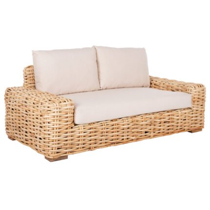 Αγόρασε ΚΑΝΑΠΕΣ 2-ΘΕΣΙΟΣ TROPEL HM9809 ΞΥΛΟ MANGO-RATTAN ΦΥΣΙΚΟ-ΛΕΥΚΑ ΜΑΞΙΛΑΡΙΑ 192x88x70-85Υεκ. σε μοναδική τιμή στο clickforshop.gr