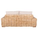 ΚΑΝΑΠΕΣ 2-ΘΕΣΙΟΣ TROPEL HM9809 ΞΥΛΟ MANGO-RATTAN ΦΥΣΙΚΟ-ΛΕΥΚΑ ΜΑΞΙΛΑΡΙΑ 192x88x70-85Υεκ. - Image 6