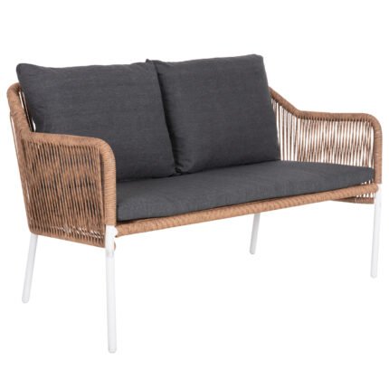 Αγόρασε ΚΑΝΑΠΕΣ ΕΞ.ΧΩΡΟΥ BAFFIN HM6054.01 ΑΛΟΥΜΙΝΙΟ ΛΕΥΚΟ-ΣΥΝΘ.RATTAN ΜΠΕΖ-ΑΝΘΡΑΚΙ ΜΑΞΙΛΑΡΙΑ σε μοναδική τιμή στο clickforshop.gr