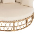 ΚΑΝΑΠΕΣ ΕΞΩΤ.ΧΩΡΟΥ ΣΤΡΟΓΓΥΛΟΣ MARJOM HM9765 ΦΥΣΙΚΟ RATTAN-ΕΚΡΟΥ ΥΦΑΣΜΑ Φ148x287Υεκ. - Image 6
