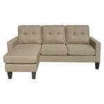 ΚΑΝΑΠΕΣ ΓΩΝΙΑ ΑΝΑΣΤΡΕΨΙΜΗ MEGGY HM3297.03 ΜΠΕΖ ΥΦΑΣΜΑ 184,5x129x86Yεκ. - Image 3