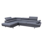 Αγόρασε ΚΑΝΑΠΕΣ ΓΩΝΙΑ ΑΡΙΣΤΕΡΗ GORO HM3085.10L ΓΚΡΙ ΥΦΑΣΜΑ 270x200x87Y εκ. σε μοναδική τιμή στο clickforshop.gr