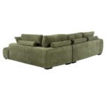 ΚΑΝΑΠΕΣ ΓΩΝΙΑ (ΔΕΞΙΑ) COVEN HM3266.14R ΠΡΑΣΙΝΟ ΥΦΑΣΜΑ 298x102-208x85Υεκ. - Image 5