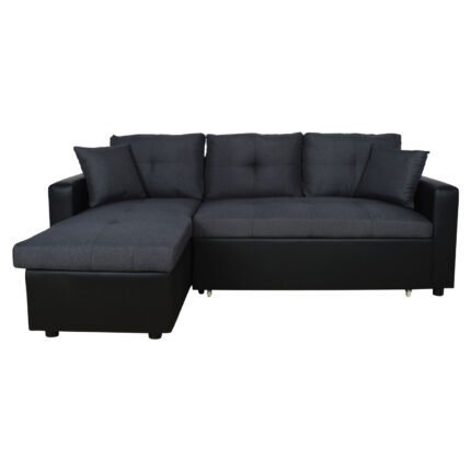 Αγόρασε ΚΑΝΑΠΕΣ ΓΩΝΙΑ ΚΡΕΒΑΤΙ WAYNE 220x146x86Υεκ.HM3028.01 ΓΚΡΙ ΜΕ ΜΑΥΡΟ PU σε μοναδική τιμή στο clickforshop.gr