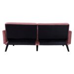 ΚΑΝΑΠΕΣ ΓΩΝΙΑ ΚΡΕΒΑΤΙ LIVIA ΒΕΛΟΥΔΟ ΣΑΠΙΟ ΜΗΛΟ ΜΕ ΥΠΟΠΟΔΙΟ 211X158X83Y εκ.HM3151.02 - Image 6