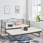 Αγόρασε ΚΑΝΑΠΕΣ ΚΡΕΒΑΤΙ MAEKO 190Χ90 ΜΑΥΡΟΣ +ΕΠΕΚΤ/ΜΕΝΟ ΒΟΗΘΗΤΙΚΟ ΚΡΕΒΑΤΙ 85Χ185 HM571.01 σε μοναδική τιμή στο clickforshop.gr