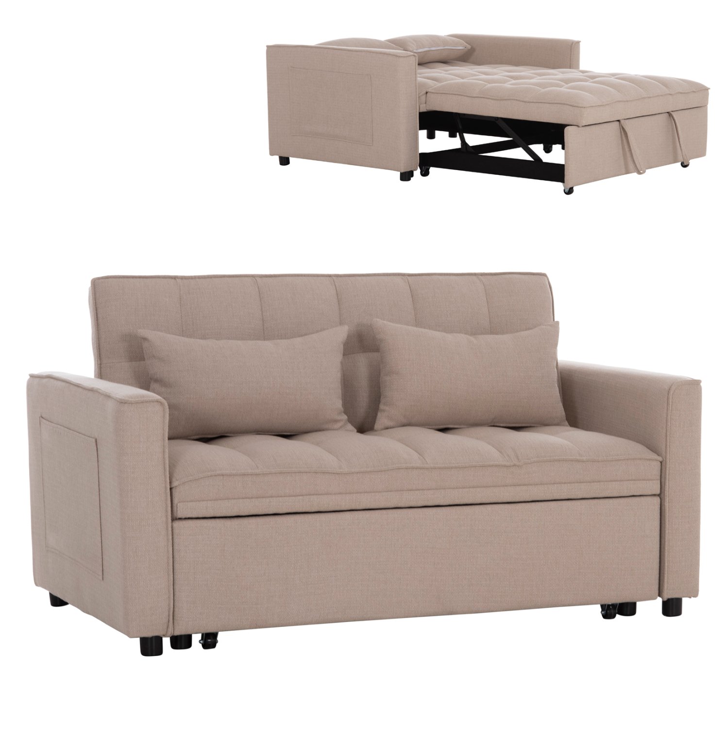 ΚΑΝΑΠΕΣ ΚΡΕΒΑΤΙ 2-ΘΕΣΙΟΣ BORG HM3289.03 ΜΠΕΖ ΥΦΑΣΜΑ 140x100x80Υεκ Αγόρασε ΚΑΝΑΠΕΣ ΚΡΕΒΑΤΙ 2-ΘΕΣΙΟΣ BORG HM3289.03 ΜΠΕΖ ΥΦΑΣΜΑ 140x100x80Υεκ σε μοναδική τιμή στο clickforshop.gr