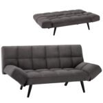 Αγόρασε ΚΑΝΑΠΕΣ ΚΡΕΒΑΤΙ 3ΘΕΣΙΟΣ ΑΠΟ ΒΕΛΟΥΔΟ ΓΚΡΙ HM3167.01 182Χ80Χ88Υ εκ. σε μοναδική τιμή στο clickforshop.gr