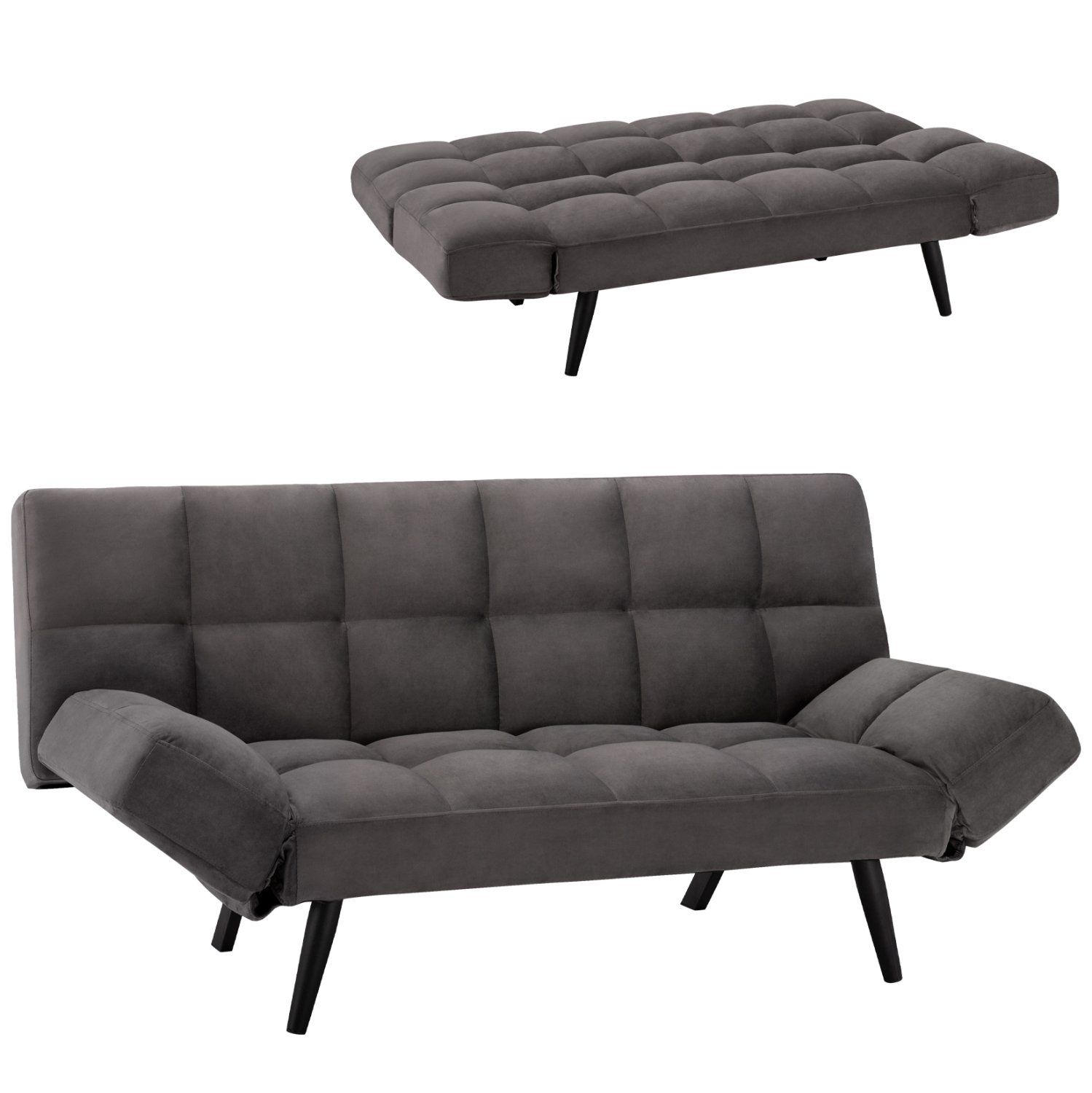 ΚΑΝΑΠΕΣ ΚΡΕΒΑΤΙ 3ΘΕΣΙΟΣ ΑΠΟ ΒΕΛΟΥΔΟ ΓΚΡΙ HM3167.01 182Χ80Χ88Υ εκ. Αγόρασε ΚΑΝΑΠΕΣ ΚΡΕΒΑΤΙ 3ΘΕΣΙΟΣ ΑΠΟ ΒΕΛΟΥΔΟ ΓΚΡΙ HM3167.01 182Χ80Χ88Υ εκ. σε μοναδική τιμή στο clickforshop.gr