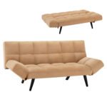 Αγόρασε ΚΑΝΑΠΕΣ ΚΡΕΒΑΤΙ 3ΘΕΣΙΟΣ ΑΠΟ ΒΕΛΟΥΔΟ ΜΠΕΖ HM3167.07 182Χ80Χ88Υ εκ. σε μοναδική τιμή στο clickforshop.gr