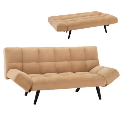 Αγόρασε ΚΑΝΑΠΕΣ ΚΡΕΒΑΤΙ 3ΘΕΣΙΟΣ ΑΠΟ ΒΕΛΟΥΔΟ ΜΠΕΖ HM3167.07 182Χ80Χ88Υ εκ. σε μοναδική τιμή στο clickforshop.gr