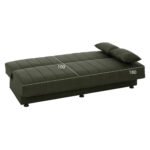 ΚΑΝΑΠΕΣ ΚΡΕΒΑΤΙ ANDRI ΤΡΙΘΕΣΙΟΣ DARK OLIVE HM3239.05 180x72x77 εκ. - Image 3