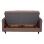 ΚΑΝΑΠΕΣ ΚΡΕΒΑΤΙ ΔΙΘΕΣΙΟΣ SANNA HM3246.01 ΜΠΕΖ 140x82x86 εκ. - Image 5