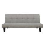 ΚΑΝΑΠΕΣ ΚΡΕΒΑΤΙ ODESSA HM3000.01 ΥΦΑΣΜΑ ΜΠΕΖ 179x80x79 εκ. - Image 2