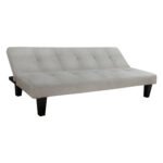 ΚΑΝΑΠΕΣ ΚΡΕΒΑΤΙ ODESSA HM3000.01 ΥΦΑΣΜΑ ΜΠΕΖ 179x80x79 εκ. - Image 3