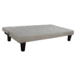 ΚΑΝΑΠΕΣ ΚΡΕΒΑΤΙ ODESSA HM3000.01 ΥΦΑΣΜΑ ΜΠΕΖ 179x80x79 εκ. - Image 4