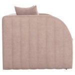 ΚΑΝΑΠΕΣ ΚΡΕΒΑΤΙ ILSA HM3284 ΜΠΕΖ ΑΛΕΚΙΑΣΤΟ ΥΦΑΣΜΑ ΑΝΑΔΙΠΛΟΥΜΕΝΟ ΜΕ ΣΤΡΩΜΑ 160x88x68Υ - Image 4