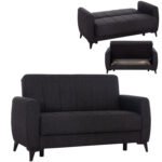 Αγόρασε ΚΑΝΑΠΕΣ ΚΡΕΒΑΤΙ ΜΕ ΑΠΟΘ.ΧΩΡΟ ΔΙΘΕΣΙΟΣ NIKKO HM3293.01 ΓΚΡΙ ΥΦΑΣΜΑ 144x75x84Υεκ. σε μοναδική τιμή στο clickforshop.gr