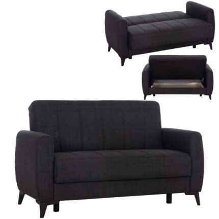 Αγόρασε ΚΑΝΑΠΕΣ ΚΡΕΒΑΤΙ ΜΕ ΑΠΟΘ.ΧΩΡΟ ΔΙΘΕΣΙΟΣ NIKKO HM3293.01 ΓΚΡΙ ΥΦΑΣΜΑ 144x75x84Υεκ. σε μοναδική τιμή στο clickforshop.gr