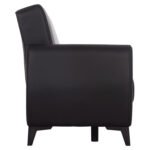 ΚΑΝΑΠΕΣ ΚΡΕΒΑΤΙ ΜΕ ΑΠΟΘ.ΧΩΡΟ ΔΙΘΕΣΙΟΣ NIKKO HM3293.11 ΜΑΥΡΟ PU 144x75x84Υεκ. - Image 6