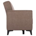 ΚΑΝΑΠΕΣ ΚΡΕΒΑΤΙ ΜΕ ΑΠΟΘ.ΧΩΡΟ TΡΙΘΕΣΙΟΣ NIKKO HM3292.02 ΚΑΦΕ ΥΦΑΣΜΑ 209x76x83Υεκ. - Image 6