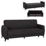 Αγόρασε ΚΑΝΑΠΕΣ ΚΡΕΒΑΤΙ ΜΕ ΑΠΟΘ.ΧΩΡΟ TΡΙΘΕΣΙΟΣ NIKKO HM3292.01 ΓΚΡΙ ΥΦΑΣΜΑ 209x76x83Υεκ. σε μοναδική τιμή στο clickforshop.gr