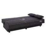 ΚΑΝΑΠΕΣ ΚΡΕΒΑΤΙ ΤΡΙΘΕΣΙΟΣ ΓΚΡΙ HM3239.03 180x72x77 εκ. - Image 3