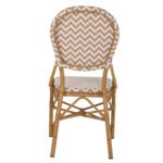 ΚΑΡΕΚΛΑ ΑΛΟΥΜΙΝΙΟΥ BAMBOO LOOK ΦΥΣΙΚΟ - ΛΕΥΚΟ HM5927.03 46x56x95Yεκ. - Image 6