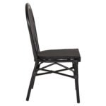 ΚΑΡΕΚΛΑ ΑΛΟΥΜΙΝΙΟΥ TRENT BAMBOO LOOK ΜΕ TEXTLINE 45x57x88 εκ. HM5052 - Image 4