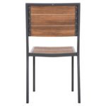 ΚΑΡΕΚΛΑ ΑΛΟΥΜΙΝΙΟΥ SAGA HM6063.02 ΣΚΟΥΡΟ ΓΚΡΙ ΜΕ POLYWOOD 46x52x86Υεκ. - Image 6