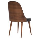 ΚΑΡΕΚΛΑ ΕΠΑΓΓΕΛΜΑΤΙΚΗ ESTRELLA HM9270.41 ΜΑΥΡΟ PU & ΞΥΛΙΝΗ ΚΑΡΥΔΙ ΠΛΑΤΗ 47x60x92Yεκ. - Image 5