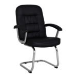 Αγόρασε ΚΑΡΕΚΛΑ ΣΥΝΕΡΓΑΣΙΑΣ AMBREY HM1114 ΜΕ ΜΑΥΡΟ PU ΜΕ ΒΑΣΗ ΧΡΩΜΙΟΥ 61.5x62x98 cm. σε μοναδική τιμή στο clickforshop.gr