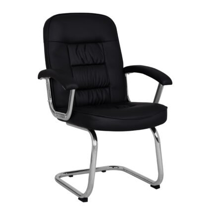 Αγόρασε ΚΑΡΕΚΛΑ ΣΥΝΕΡΓΑΣΙΑΣ AMBREY HM1114 ΜΕ ΜΑΥΡΟ PU ΜΕ ΒΑΣΗ ΧΡΩΜΙΟΥ 61.5x62x98 cm. σε μοναδική τιμή στο clickforshop.gr